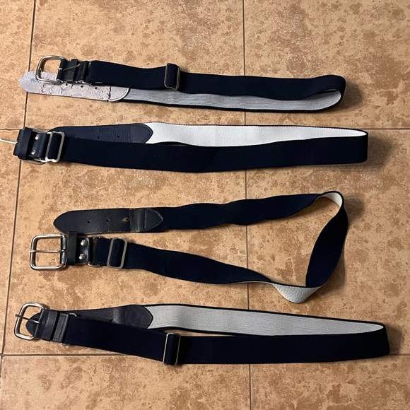Men’s Navy baseball belts - Picture 1 of 2